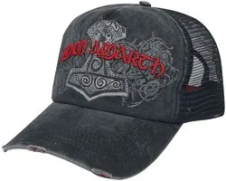 Amon Amarth Hammer - Casquette Trucker Casquette grise Katoen -