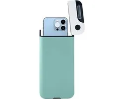 Phone Locker Box, Rechargeable Timed Phone Lock Bin, Portable Digital Lock Container, 8.27x3.66x0.91in, Ideal for Kids, Students, Adults, School, Study, Blue, Pink and Green