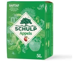 Schulp Appelsap saptap 5 liter (eigen label)