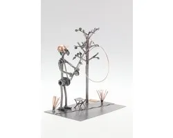 Steelman décoratif statue ou figure Figurine pêcheur malchance cadeau de pêche