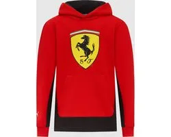Ferrari Logo Hoody Rood - Lewis Hamilton - Charles Leclerc