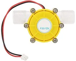 Generator, F50 Micro-Hydro DC Water Flow Pomp Turbine Hydro-elektrische Energie Generator Solid Structuur, Laag geluidsniveau, Stabiele Werkprestaties (12V)