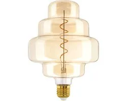 EGLO LED Lamp - E27 - Ø 20 cm - Amber - 2000K - Dimbaar