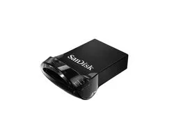 SANDISK Ultra Fit 128 GB - Compacte mini USB-stick - USB 3.1 A - Zwart