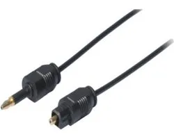 Digitale optische Mini Toslink - Toslink audio kabel - 2,2mm - 1 meter
