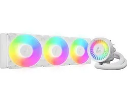 Arctic Liquid Freezer III Pro 360 A-RGB White - Vloeistofkoelsysteem processor - afmeting radiator: 360 mm - Intel LGA: 1851, 1700 - AMD AM5, AM4 - 3x P12 Pro ARGB Fans - wit