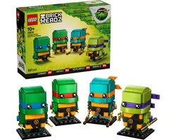 LEGO Brickheadz 40878 - Teenage Mutant Ninja Turtles Figuren