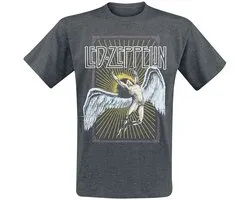 Led Zeppelin Icarus Colour Heren T-shirt - donkergrijs - M