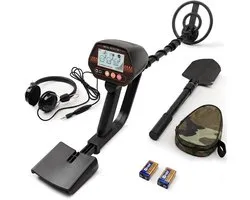 Infinity Goods Metaaldetector Pro - Volwassenen & Kinderen - Complete Set - Waterdichte Zoekspoel - Verstelbaar - Professioneel