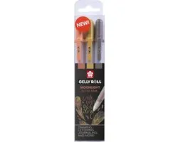 Sakura Unieke collectie van 3 Gelly Rolls Moonlight 06 Nature