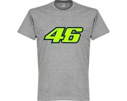 Valentino Rossi 46 T-Shirt - Grijs - L