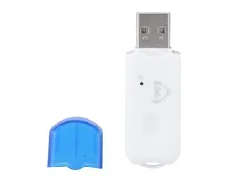Shopcentral - Mini USB Bluetooth Receiver - Draadloze Audio Adapter - Compact en gebruiksvriendelijk - Bluetooth streaming - Geschikt voor auto en thui...