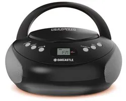 Oakcastle CD250 Draagbare CD Boombox - Bluetooth - FM-radio - Zwart