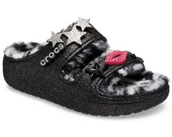 Sandales Crocs Classic Cozzzy Disco Glitter Noir/Multi Taille 37/38 US M5/W7