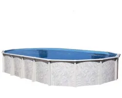 Interline Diana ovale 7,30x3,60 m Forfait Deluxe