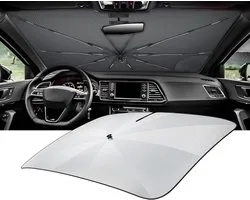 LUWU Parasol auto voorruit compatibel met Seat Ateca FR Facelift 2017-2025 / Cupra Ateca 2021-2026 opvouwbare voorruit auto zonneklep warmte-geïsoleerde Ateca accessoires