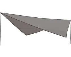 Hig Peak Tarp 2 - Toile d'ombrage - Grijs