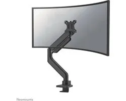Neomounts DS70PLUS-450BL1 support de bureau à mouvement complet pour les écrans incurvés ultra-larges de 17-49" - Noir