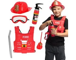 Boland - Set kind Brandweerman - Kinderen - Jongens en meisjes - Brandweerman -