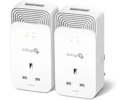 Powerline Kit - Netwerk Adapters - Internet Uitbreiding - G.hn Wave2 MIMO - 2x Gigabit Poorten - Wit