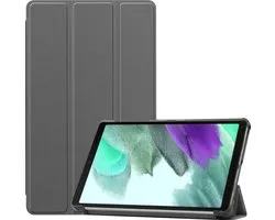 Samsung Galaxy Tab A7 Lite - Housse Samsung Galaxy Tab A7 Lite Grijs - Samsung Tab A7 Lite Book Case