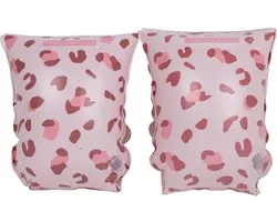Swim Essentials Zwembandjes - 0-2 Jaar - Old Pink Leopard