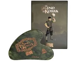 Lethal Cosmetics Avatar The Legend Of Korra - Bolin Grounding Gua Sha Gezichtsroller - Groen
