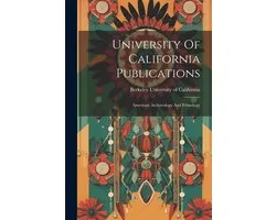 University Of California Publications