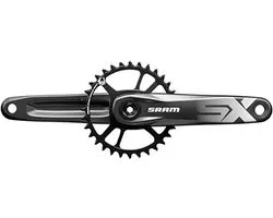 Pédalier Sram Sx Eagle Boost Powerspline à montage direct Zwart 175 mm / 32 dents