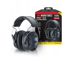 3M™ WorkTunes™ Connect en Solar draadloze gehoorbeschermer met Bluetooth®-technologie 90573E-1