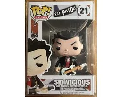 Funko Pop! Rocks Sex Pistols Sid Vicious #21 Vinyl Figures VAULTED