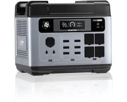 OUKITEL P2001E Pro Power Station - 2048Wh Draagbare Accu Generator - 3200W AC Uitgang - LiFePO4 Batterij - UPS Functie - Voor Camping, Noodstroom en Buiten