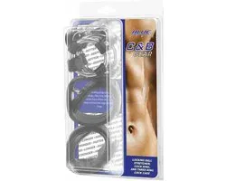 Blue Line - Locking Ball Stretcher & Cock Cage Ballenspreider
