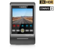 VIOFO A229 Plus 1CH - Dashcam - 2K Quad HD Sony STARVIS 2 - GPS - WiFi 5GHz - Vision nocturne HDR - Mode de stationnement - Commande vocale