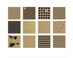 Vaessen Creative Hobbypapier - 30.5X30.5cm - 2x12 - eenzijdig