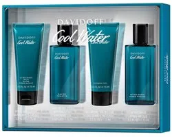 Davidoff Cool Water Men geschenkset, 4-delig