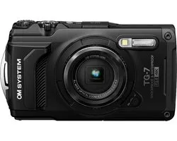 Olympus OM SYSTEM TG-7 - Compactcamera - Zwart