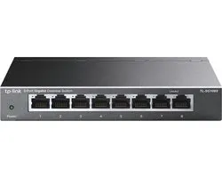 TP-Link TL-SG108S - Netwerk Switch - Unmanaged - 8 Poorten