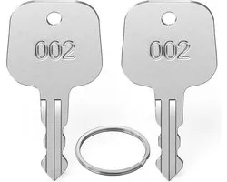 Multi-function Master Key - Compatible avec TSA002 - 2 Pcs 002 Wrenches pour Luggage et Valise - Accessoires de Voyage