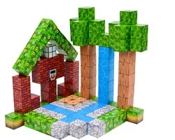 Magna Minds - Magnetic Cubes - Natuur - Magnetisch Speelgoed - 108 stuks - Constructie speelgoed - Magnetische tegels - Montessori speelgoed - Magnetic toys - Magnetische bouwstenen - Speelgoed Kinderen