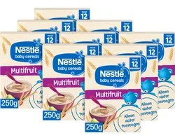 Nestlé Baby Cereals Multifruit - Babyvoeding Baby pap 12m+ - 9 doosjes x 250g