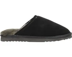 Warmbat Classic Unisex Pantoffels - Sloffen - Heren - Zwart - Maat 45