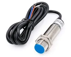 Dailygoody - Capacitive proximity sensor switch - Normally Open - Shield type - Blauw - Detectie tot 5mm - 10-30VDC 200mA - Geschikt voor panel mo...