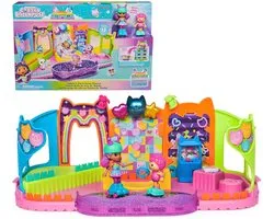 Spinmaster Gabby's Poppenhuis - Gabby's Feest Zolder - met unieke speelfiguren poppenhuismeubels accessoires en fidgetspeeltjes