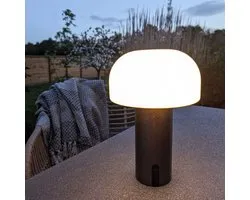 Soham LED Lamp - Wit/Koper | Oplaadbaar - House Nordic - Tuinverlichting - Koper - Kunststof; Staal
