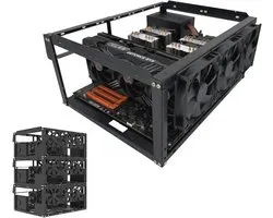 DIY Computerkast Frame Standaard voor ATX ITX E-ATX Moederbord