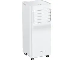 Comfee Breezy Cool Pro Mobiele airconditioner, 2,0,7000 BTU, 2,0 kW, koelen, ventileren en ontvochtigen, app-bediening, mobiele airconditioning met afvoerslang