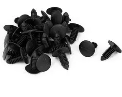 sourcingmap 8mm x 6mm gat plastic auto spatbord boom clips