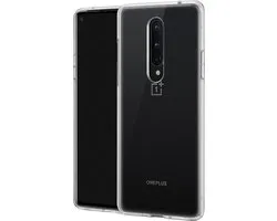 Originele OnePlus Bumper Case OnePlus 8 Hoesje Siliconen Transparant