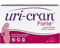 Uri-cran Forte Af Caps 30 Nf | Effectieve Blaasontsteking Behandeling | Snelle Verlichting